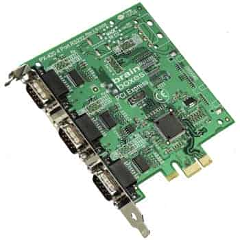 Brainboxes PX-431 PCI-E 3 Port RS232 Serial Card